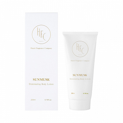HFC SunMusk Shimmering Лосьон для тела с шиммером, 200 мл 