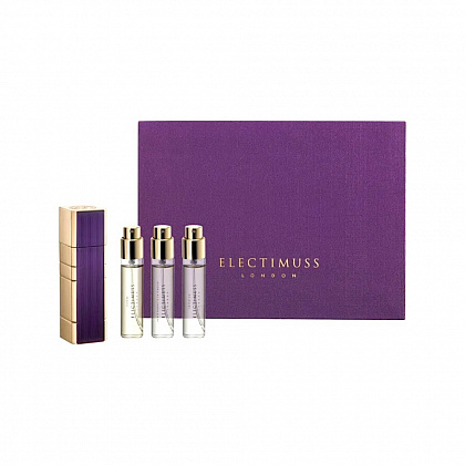 Electimuss Mixed Travel Set "Narcotic Floral"  (Imperium, Persephone's Patchouli, Vixere) 3x10ml + кофр 