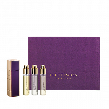 Electimuss Mixed Travel Set "Nero" (Black Caviar, Capua, Mercurial) 3x10ml + кофр 